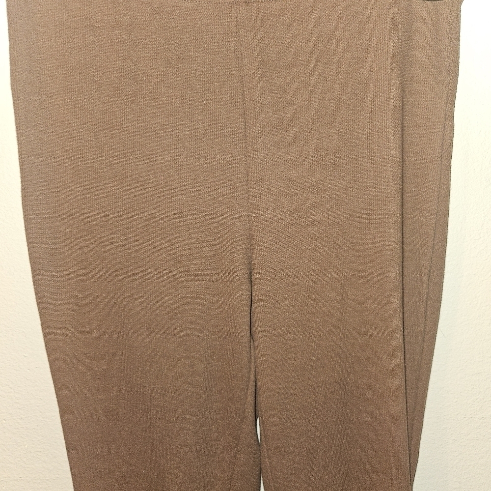 Pac Sun Womans Brown Flared Leg Leggings Size M - Picture 4 of 11